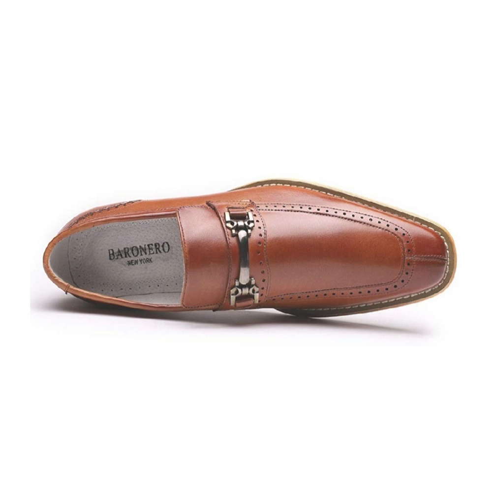 Men‘s Genuine Leather Oxford Business Dress Shoes - Picture 5 of 7